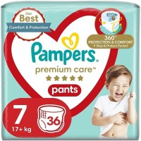 Купити підгузки Pampers Premium Care Pants 7 (/ 36 pcs) за ціною від 1503 грн.