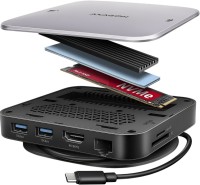 Купити кардридер / USB-хаб Axagon HMC-UFO за ціною від 4124 грн.