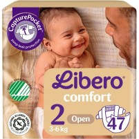 Купити підгузки Libero Comfort 2 (/ 47 pcs) за ціною від 448 грн.
