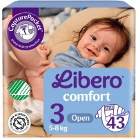Купити підгузки Libero Comfort 3 (/ 43 pcs) за ціною від 566 грн.