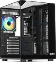 Купить корпус QUBE Aquarium ARGB Black: цена от 2517 грн.