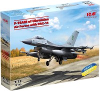 Купити збірна модель ICM F-16AM of Ukrainian Air Forces with PAG-14 (1:72) за ціною від 752 грн.