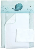 Купить сповивальний столик Veres Menthol Whale 50x70: цена от 630 грн.