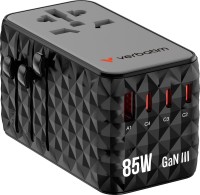 Купити зарядний пристрій Verbatim Charge n Travel Adapter Diamond 85W за ціною від 3530 грн.