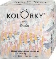 Купити підгузки Kolorky Day Brushes ECO L (/ 19 pcs) за ціною від 320 грн.