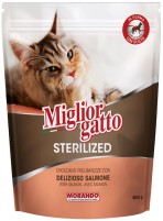 Купити корм для кішок Morando Migliorgatto Sterilised Salmon 800 g за ціною від 376 грн.