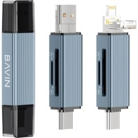Купить кардридер / USB-хаб Bavin OTG-52: цена от 319 грн.