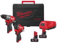 Купити набір електроінструменту Milwaukee M12 FPP2X2-402X за ціною від 27083 грн.