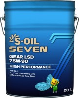 Купити трансмісійне мастило S-Oil Seven Gear LSD 75W-90 20L за ціною від 7132 грн.