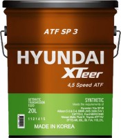Купити трансмісійне мастило Hyundai XTeer ATF SP-3 20L за ціною від 6964 грн.