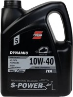 Купити моторне мастило S-Power Dynamic TDi 10W-40 5L за ціною від 638 грн.