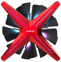 Купити система охолодження Alseye X12 Push Red за ціною від 409 грн.