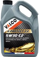 Купити моторне мастило Valco E-Protect 2.2 5W-30 C2 5L за ціною від 1575 грн.
