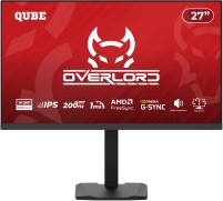 Купити монітор QUBE Overlord G27Q200H за ціною від 7498 грн.