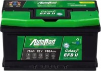 Купити автоакумулятор AutoPart Galaxy EFB II (6CT-75R) за ціною від 5403 грн.