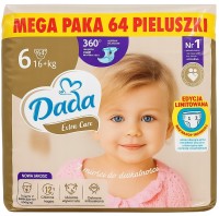 Купити підгузки Dada Extra Care 6 (/ 64 pcs) за ціною від 490 грн.