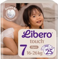 Купити підгузки Libero Touch Open 7 (/ 25 pcs) за ціною від 638 грн.