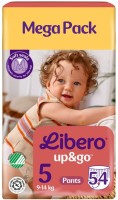 Купити підгузки Libero Up and Go 5 (/ 54 pcs) за ціною від 1214 грн.
