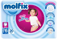 Купити підгузки Molfix Comfy Pants 6 (/ 20 pcs) за ціною від 446 грн.