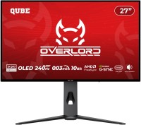 Купити монітор QUBE Overlord OLED OG27Q240HC за ціною від 22999 грн.