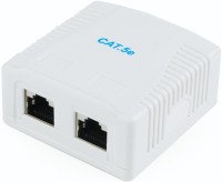 Купити розетка Cablexpert NCAC-2F5E-01 за ціною від 105 грн.