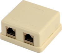 Купити розетка Cablexpert NCAC-HS-SMB2 за ціною від 119 грн.