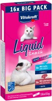 Купити корм для кішок Vitakraft Cat Stick Liquid Salmon/Liver 240 g за ціною від 391 грн.