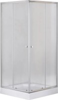 Купити душова кабіна MIXXUS Cubic SCT01-100x100x195-FB MI6904 за ціною від 11220 грн.