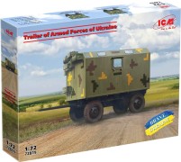 Купить збірна модель ICM Trailer of Armed Forces of Ukraine (1:72): цена от 348 грн.