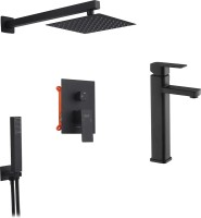 Купити набір змішувачів KRONER Edelstahl Kubus CVS30178 за ціною від 7639 грн.