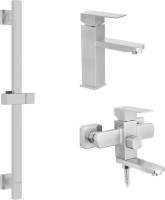 Купити набір змішувачів KRONER Edelstahl Kubus CVS30151 за ціною від 3564 грн.