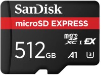 Купити карта пам'яті SanDisk microSDXC Express (512Gb) за ціною від 5718 грн.