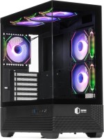 Купить корпус QUBE FORT ARGB Black: цена от 3289 грн.