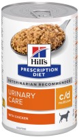 Купити корм для собак Hills PD c/d Urinary Care Multicare Chicken 370 g за ціною від 178 грн.