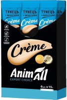 Купити корм для кішок AnimAll Cat Snack Creme Tuna 90 g за ціною від 115 грн.