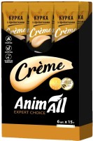 Купити корм для кішок AnimAll Cat Snack Creme Chicken/Shrimps 90 g за ціною від 115 грн.