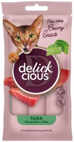 Купити корм для кішок Delickcious Creamy Snack Tuna 60 g за ціною від 66 грн.