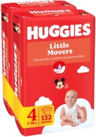 Купити підгузки Huggies Little Movers 4 (/ 132 pcs) за ціною від 1414 грн.