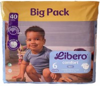 Купити підгузки Libero Comfort 6 (/ 40 pcs) за ціною від 535 грн.