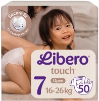 Купити підгузки Libero Touch Open 7 (/ 50 pcs) за ціною від 972 грн.
