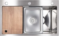 Купити кухонна мийка Lidz H7545 3.0/1.0 LDH7545DEC48372 за ціною від 4850 грн.