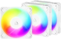 Купить система охолодження ARCTIC P12 Pro Reverse A-RGB White 3pcs.: цена от 1435 грн.