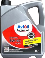 Купити моторне мастило AVTOIL Dynamic 5W-40 4L за ціною від 551 грн.