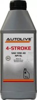 Купити моторне мастило AutoLive 4-Takt 10W-40 1L за ціною від 220 грн.
