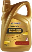 Купить моторне мастило Tedex Synthetic Premium 0W-30 4L: цена от 1295 грн.