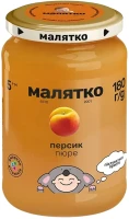 Купити дитяче харчування Malyatko Fruit Puree 5 180 за ціною від 45 грн.
