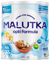 Купити дитяче харчування Maljutka Opti Formula 1 400 за ціною від 467 грн.