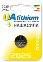 Купить акумулятор / батарейка Nasha Sila UAlithium 1xCR2025: цена от 75 грн.