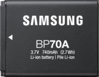 Купить аккумулятор для камеры Samsung BP-70A: цена от 399 грн.