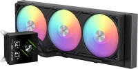 Купити система охолодження Gamemax Glacier 360 LCD Black за ціною від 6019 грн.